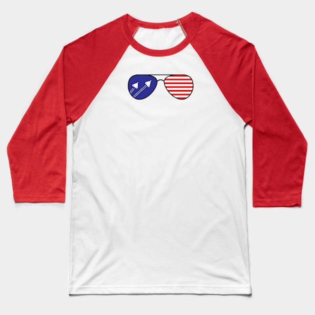 USA Aviators Baseball T-Shirt by SchaubDesign